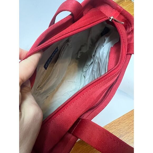 Harvey's Original Red Seatbelt Shoulder Bag 9x12" - Picture 11 of 11